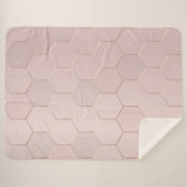 Geometrisch patroon 27 sherpa deken (Voorkant (horizontaal))