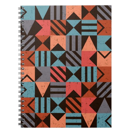 Geometrisch patroon 28 notitieboek (Voorkant)