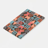 Geometrisch patroon 28 post-it® notes (Schuin)