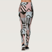 Geometrisch patroon 29 leggings (Achterkant)