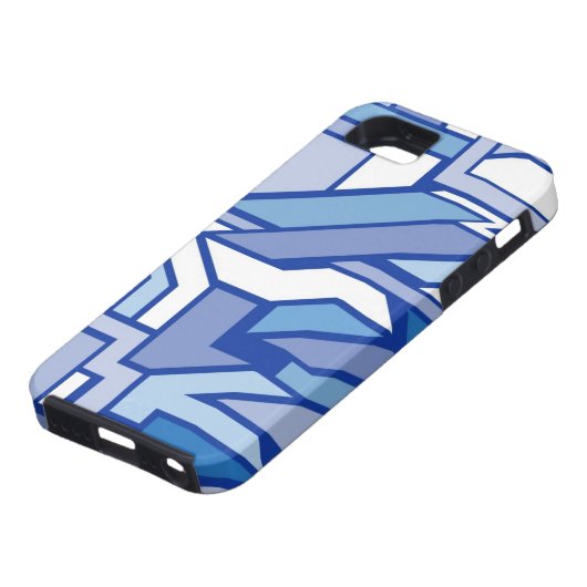 Geometrisch patroon 2 Case-Mate iPhone case (Onderkant)