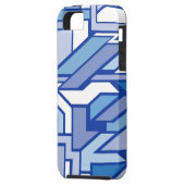 Geometrisch patroon 2 Case-Mate iPhone case (Achterkant Links)