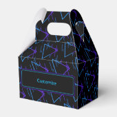 Geometrisch patroon 2 Gable van het Aangepaste Ret Bedankdoosjes (Voorkant Zijde)