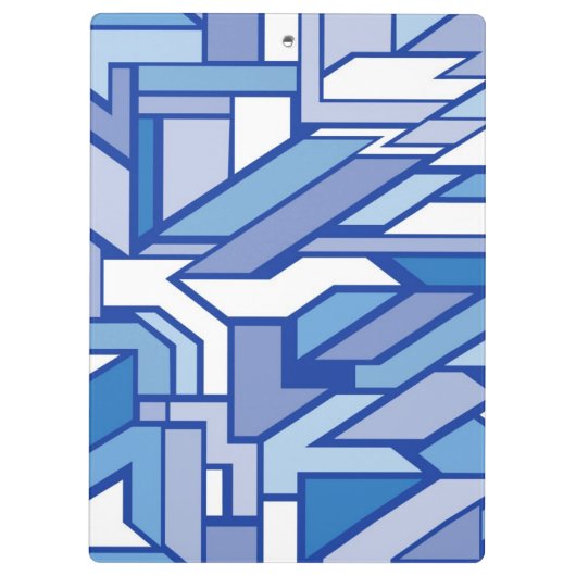 Geometrisch patroon 2 klembord (Achterkant)