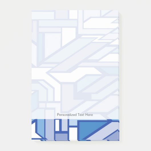 Geometrisch patroon 2 post-it® notes (Voorkant)