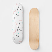 Geometrisch patroon 32 skateboard (Voorkant)