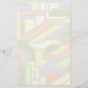 Geometrisch patroon 3 briefpapier