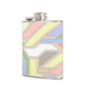 Geometrisch patroon 3 heupfles (Links)