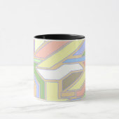 Geometrisch patroon 3 mok (Midden)