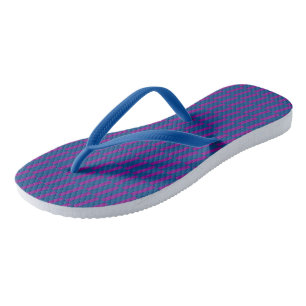 Geometrisch patroon 4 teenslippers