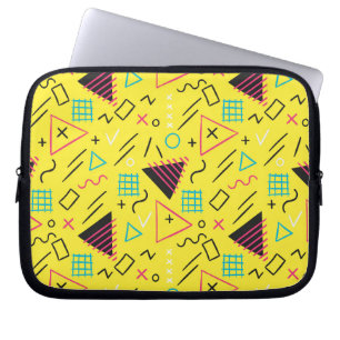 Geometrisch patroon 6 laptop sleeve