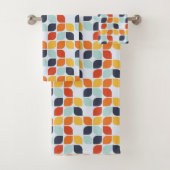 geometrisch patroon bad handdoek (Insitu)