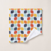 geometrisch patroon bad handdoek (Wasdoekje)