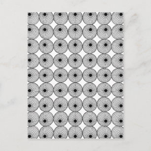 Geometrisch patroon briefkaart