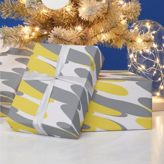 Geometrisch patroon cadeaupapier (Feestdagen)