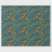 Geometrisch patroon cadeaupapier (Vlak)