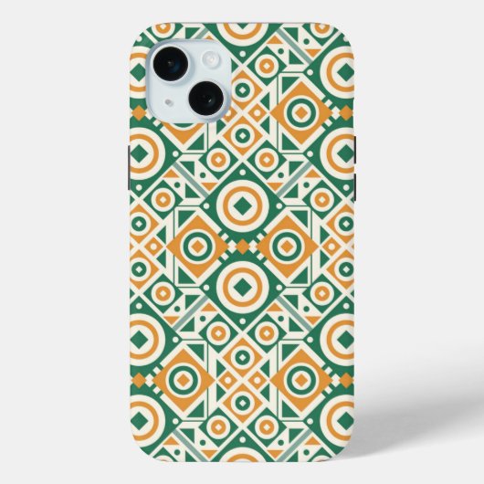 Geometrisch patroon Case-Mate iPhone case (Achterkant)