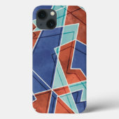 Geometrisch patroon Case-Mate iPhone case (Achterkant)
