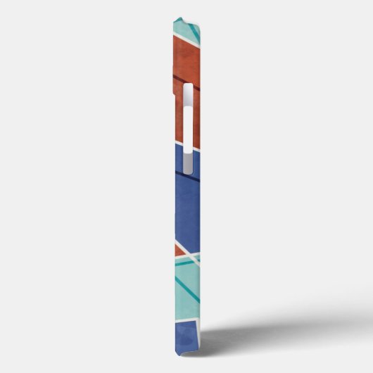 Geometrisch patroon Case-Mate iPhone case (Achterkant / Links)