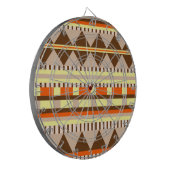 Geometrisch patroon dartbord (Voorkant Links)