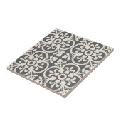 Geometrisch patroon Decoratief Quatrefoil Tegeltje (Zijkant)