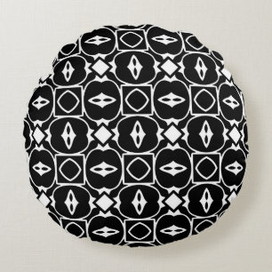 geometrisch patroon. Herhalingselementen Rond Kussen