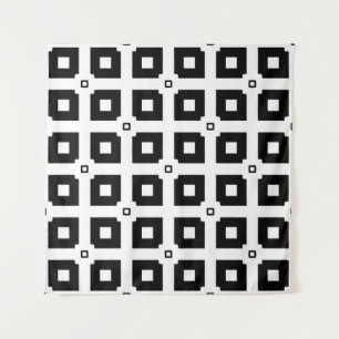 geometrisch patroon. Herhalingselementen Wandkleed