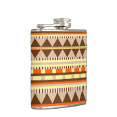 Geometrisch patroon heupfles (Rechts)