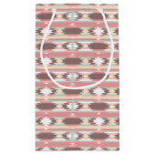 Geometrisch patroon in aztec-stijl 2 klein cadeauzakje (Achterkant)