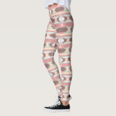 Geometrisch patroon in aztec-stijl 2 leggings (Links)