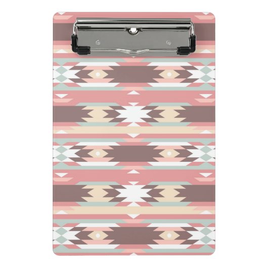 Geometrisch patroon in aztec-stijl 2 mini klembord (Voorkant)