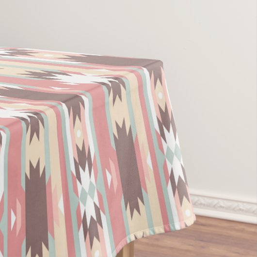 Geometrisch patroon in aztec-stijl 2 tafelkleed (Voorbeeld)