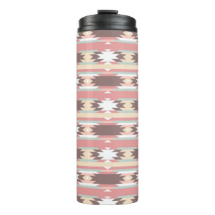 Geometrisch patroon in aztec-stijl 2 thermosbeker