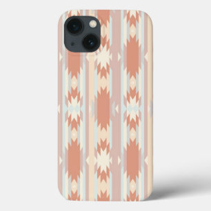 Geometrisch patroon in aztec-stijl 3 iPhone 13 hoesje