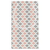 Geometrisch patroon in aztec-stijl klein cadeauzakje (Achterkant)