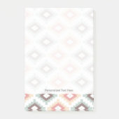 Geometrisch patroon in aztec-stijl post-it® notes (Voorkant)