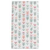 Geometrisch patroon in retrostijl klein cadeauzakje (Voorkant)