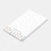 Geometrisch patroon in retrostijl post-it® notes (Schuin)