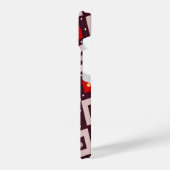 Geometrisch patroon iPhone hoesje (Linkerkant)