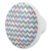 Geometrisch patroon keramische knop (Rechts)