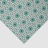 Geometrisch patroon Kerststerren 8 Tissuepapier (Detail)