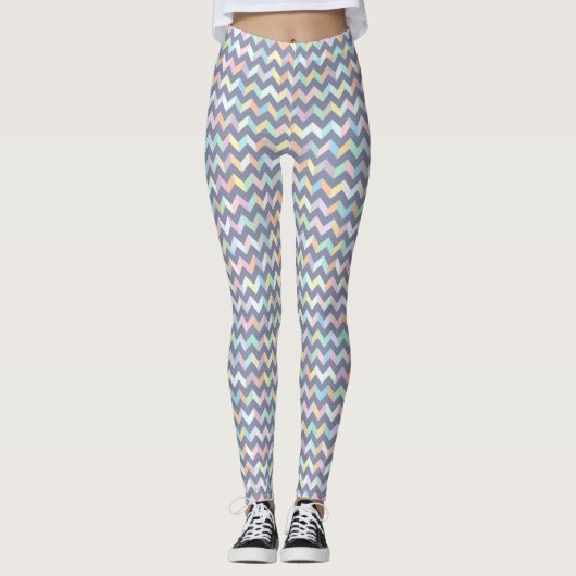 Geometrisch patroon leggings (Voorkant)