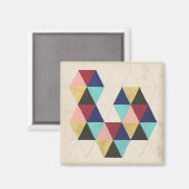 Geometrisch patroon Play III Magneet (Voorkant / Achterkant)