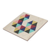 Geometrisch patroon Play III Tegeltje (Zijkant)