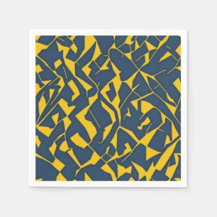 Geometrisch patroon servet