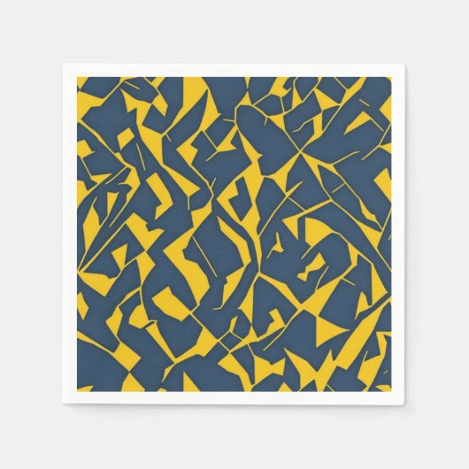 Geometrisch patroon servet (Voorkant)