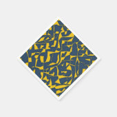 Geometrisch patroon servet (Hoek)