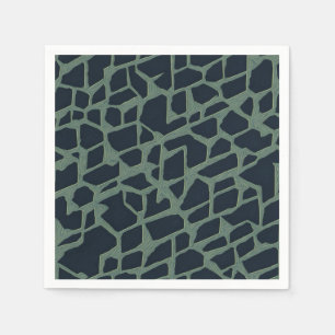 Geometrisch patroon servet