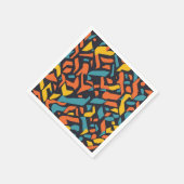 Geometrisch patroon servet (Hoek)