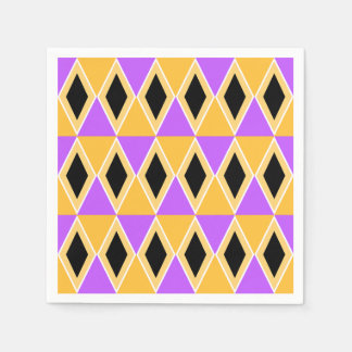 Geometrisch patroon servet